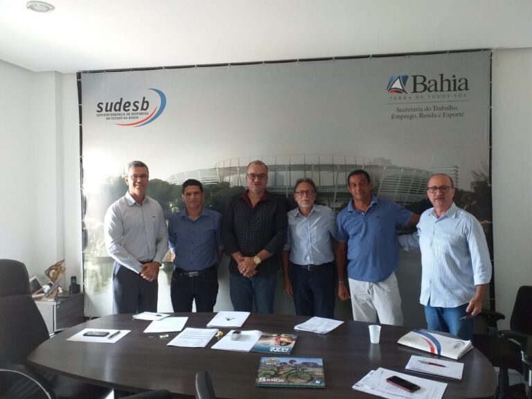 Prefeito de Muritiba pede apoio da Sudesb para realização de atividades esportivas e de lazer no município