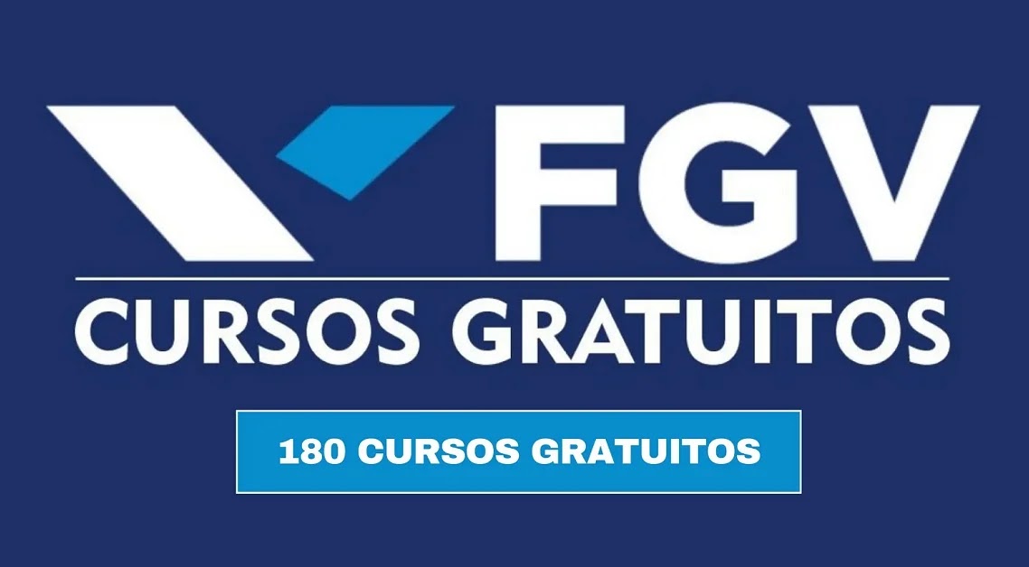 INSCRIÇÕES: Novas vagas de cursos gratuitos da Fundação Getúlio Vargas são abertas; INSCREVA-SE DE GRAÇA